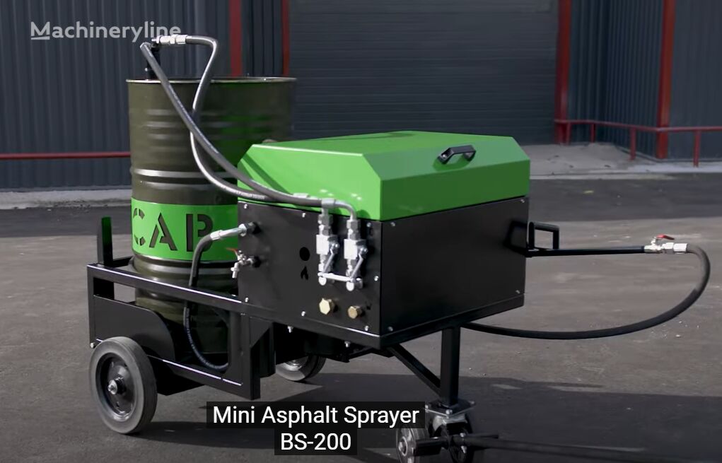 new Ticab Bitumen emulsion sprayer BS-200 asphalt distributor