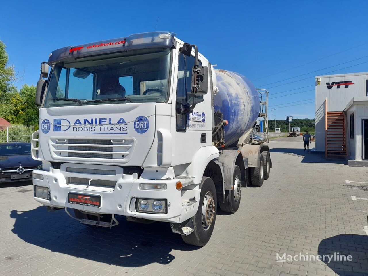 Stetter  on chassis IVECO Trakker concrete mixer truck