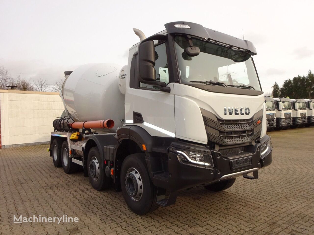 new Stetter  on chassis IVECO X-WAY400 concrete mixer truck