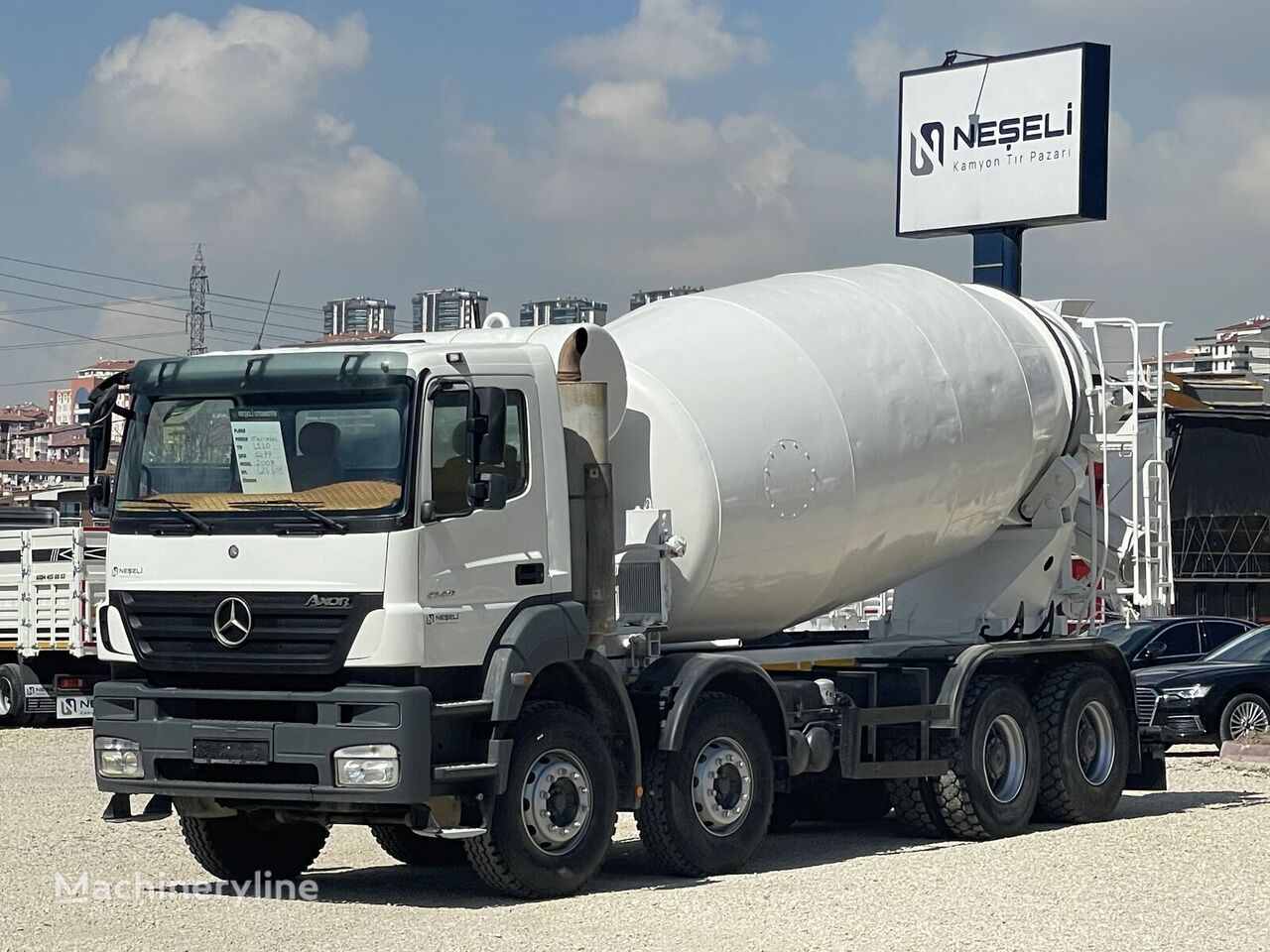 Mercedes-Benz AXOR  4140  concrete mixer truck