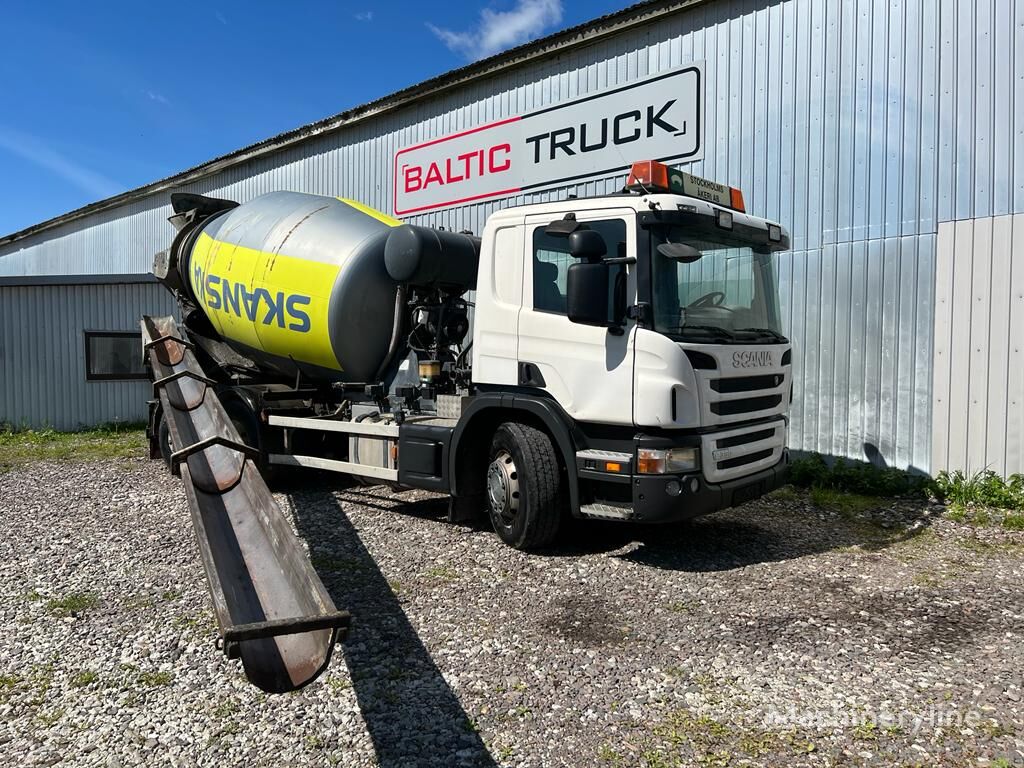Baryval  on chassis Scania P360 concrete mixer truck