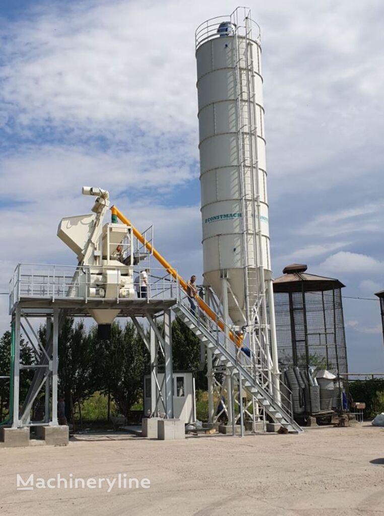 new Constmach 100 Ton Welded Cement Silo | Immediate Delivery from Stock concrete plant