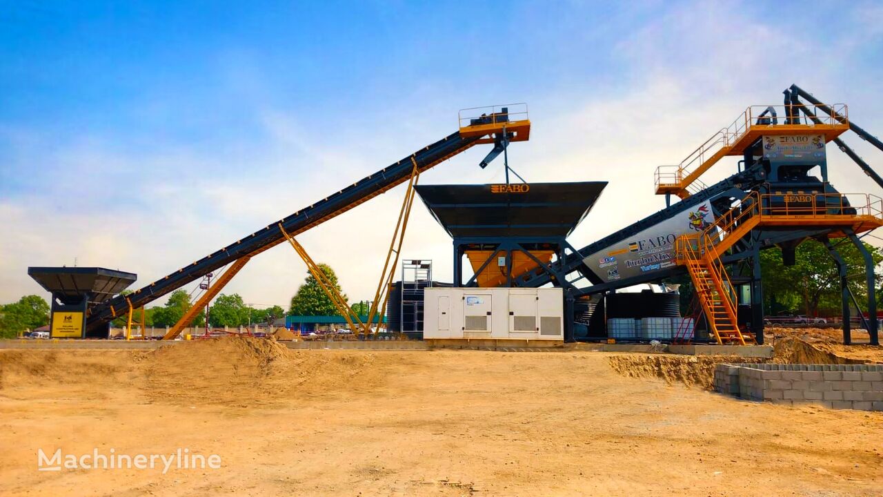 new FABO TURBOMIKS-120 - MOBILNYY BETONNYY ZAVOD  concrete plant