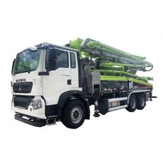 Zoomlion PU1007  on chassis Howo concrete pump