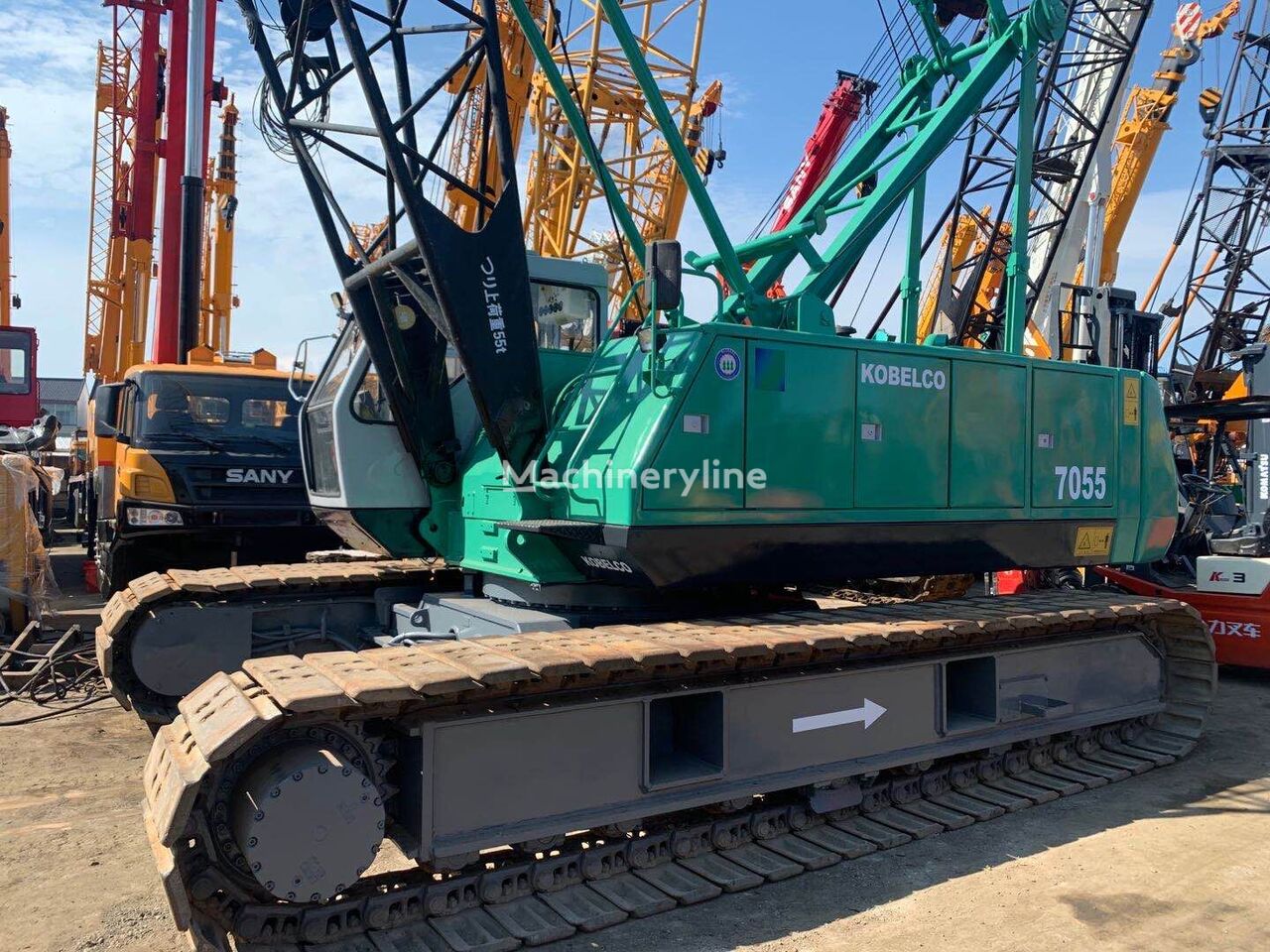 Kobelco 7055 crawler crane