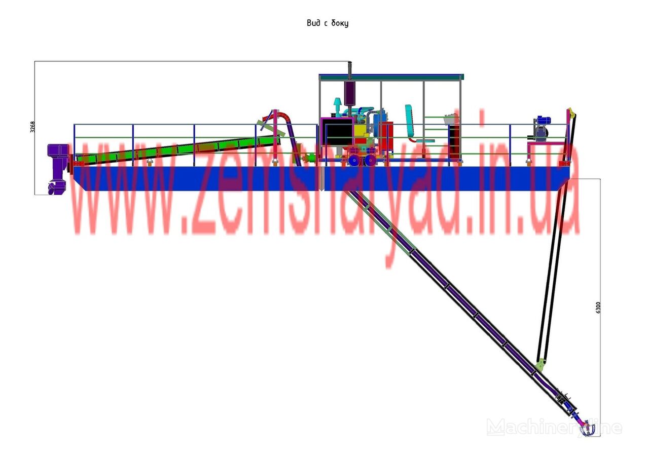 new NSS NSS 200/20-f-GOLD dredger