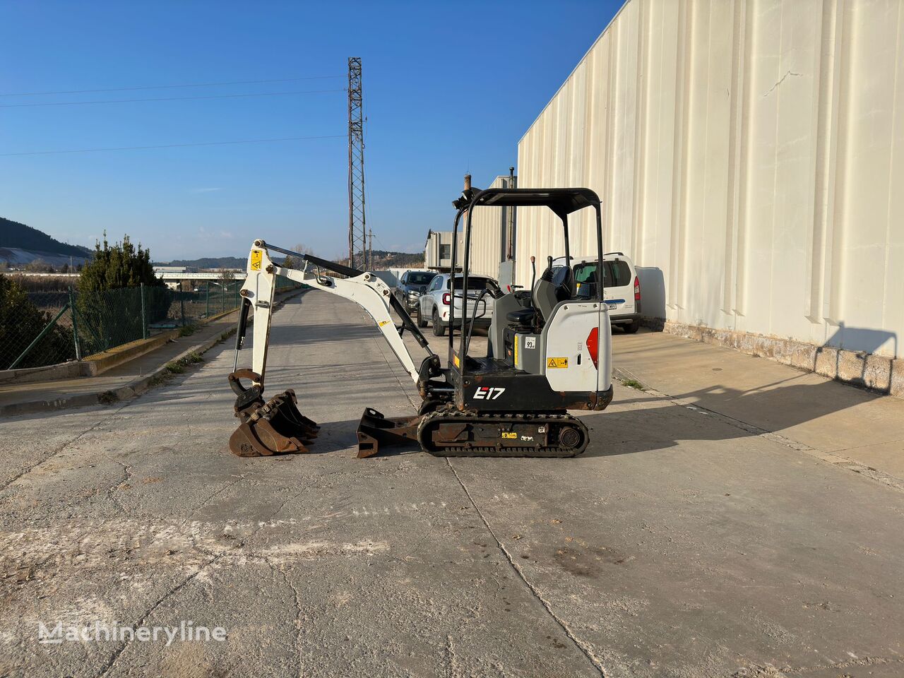 Bobcat E17***2019*** mini excavator