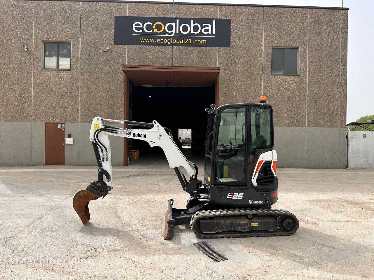 Bobcat E26 mini excavator