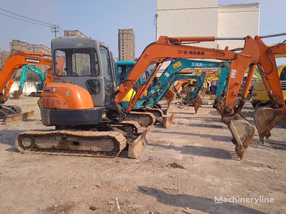 Hitachi ZX50 mini excavator