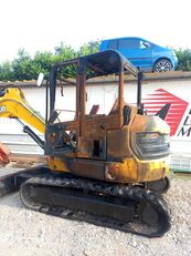 damaged JCB 65R-1 mini excavator