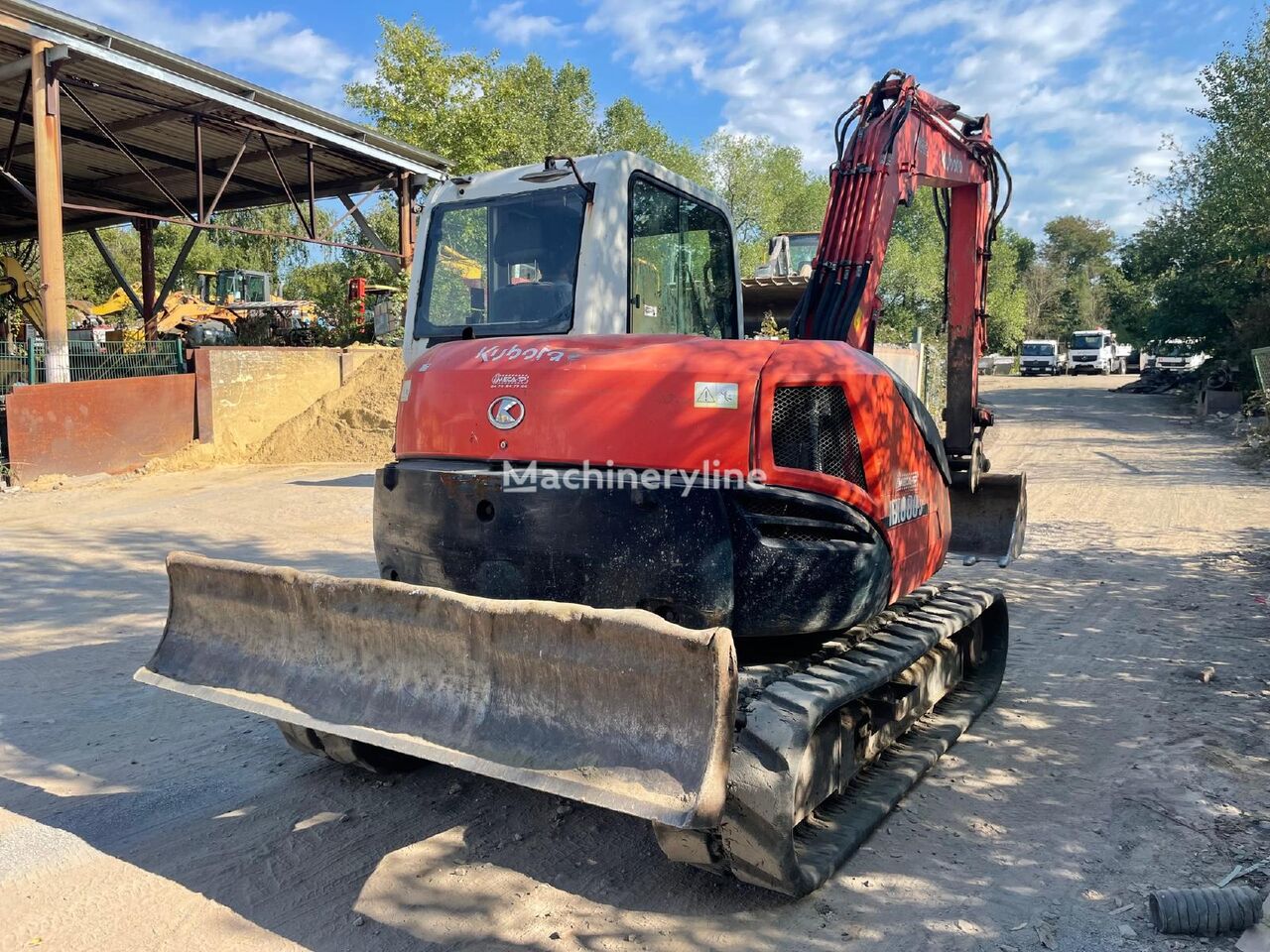 Kubota KX 80 mini excavator