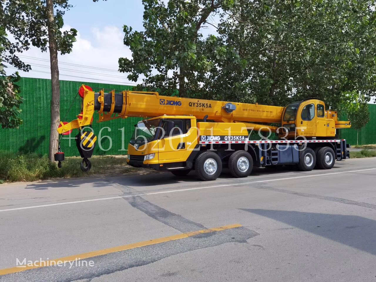 XCMG QY35K 35 ton truck crane mobile crane