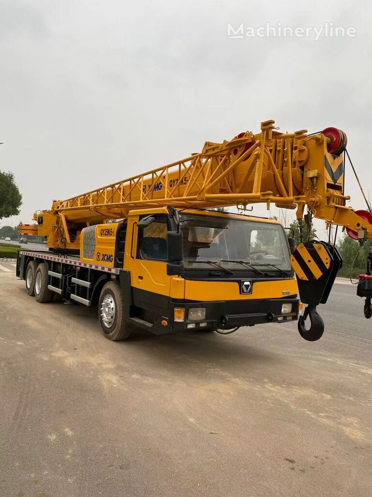 XCMG XCMG QY25K5-I used 25 ton hydraulic mounted truck crane  mobile crane