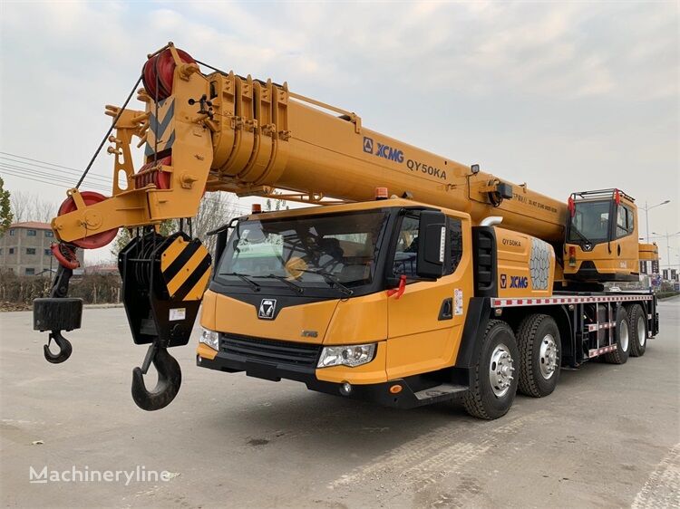 XCMG XCMG QY50KA 50 ton used hydraulic mounted truck crane  mobile crane