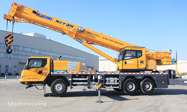 new XCMG XCT35 mobile crane