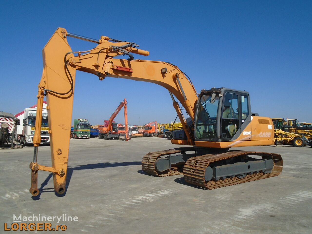 Case CX180B tracked excavator