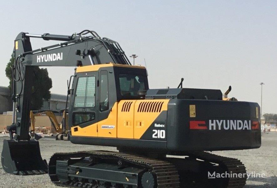 new Hyundai R210 tracked excavator
