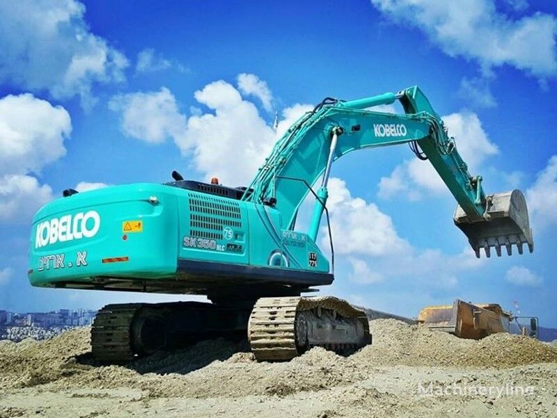 new Kobelco SK350LC tracked excavator