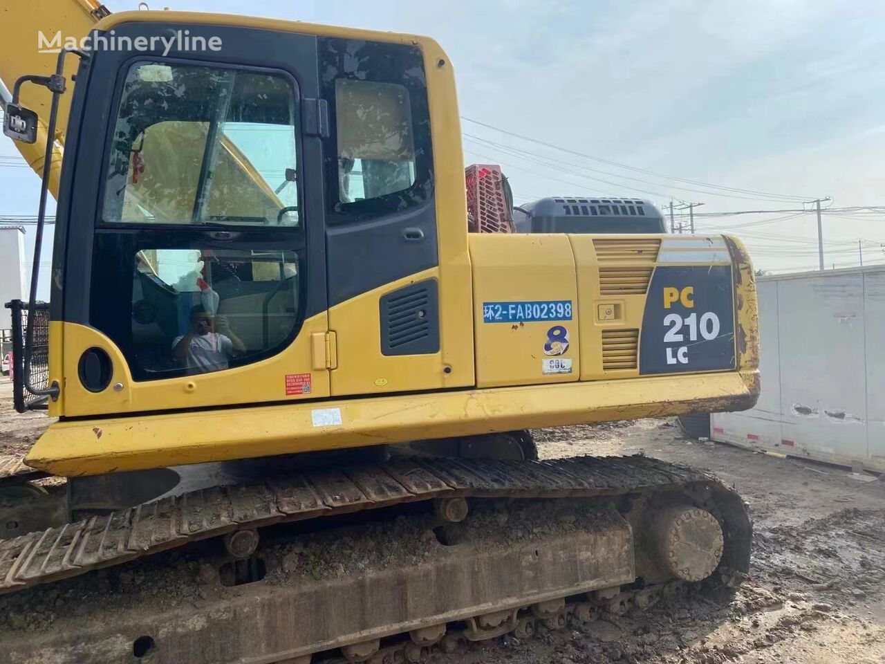 Komatsu PC210LC-8 tracked excavator