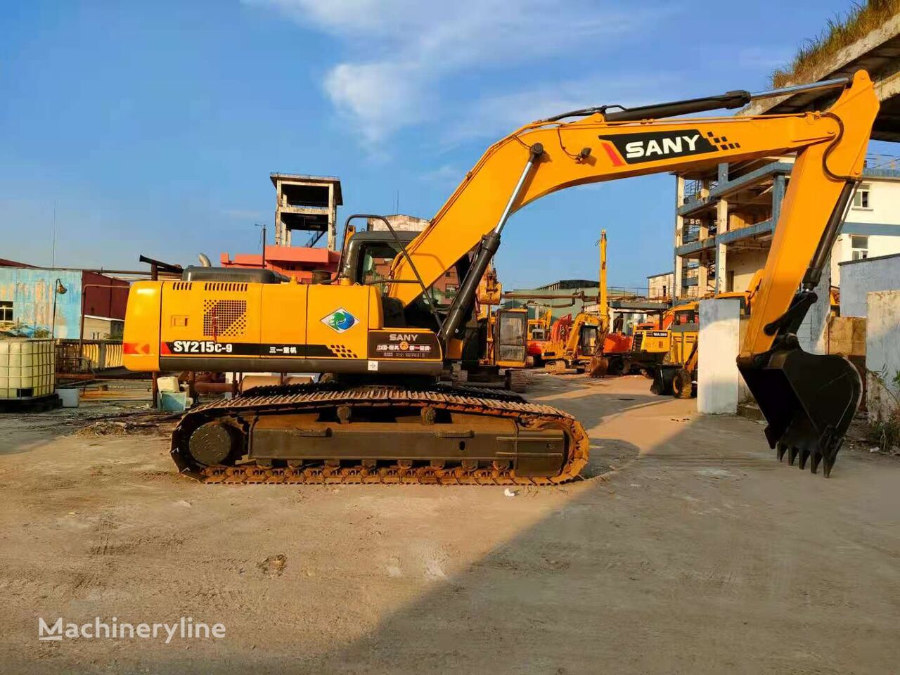 Sany tracked excavator