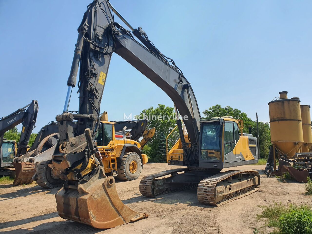 Volvo EC300EL GPS 3D Leica tracked excavator Volvo EC300EL GPS 3D Leica tracked excavator