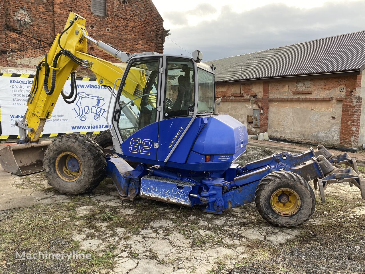 Kaiser S2-4 Telefuss walking excavator