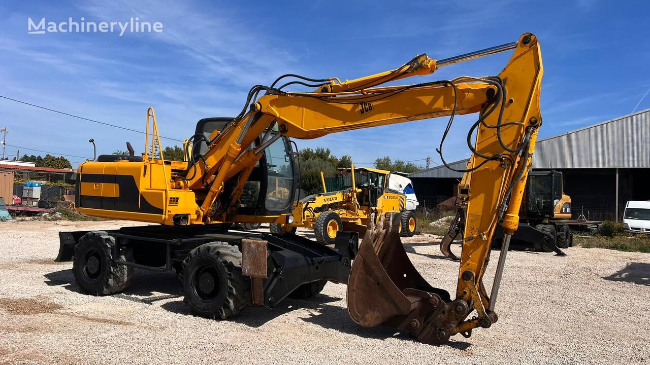 JCB JS130 wheel excavator