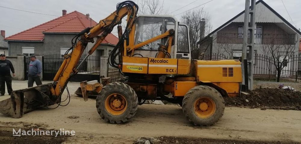 Mecalac CX11 wheel excavator