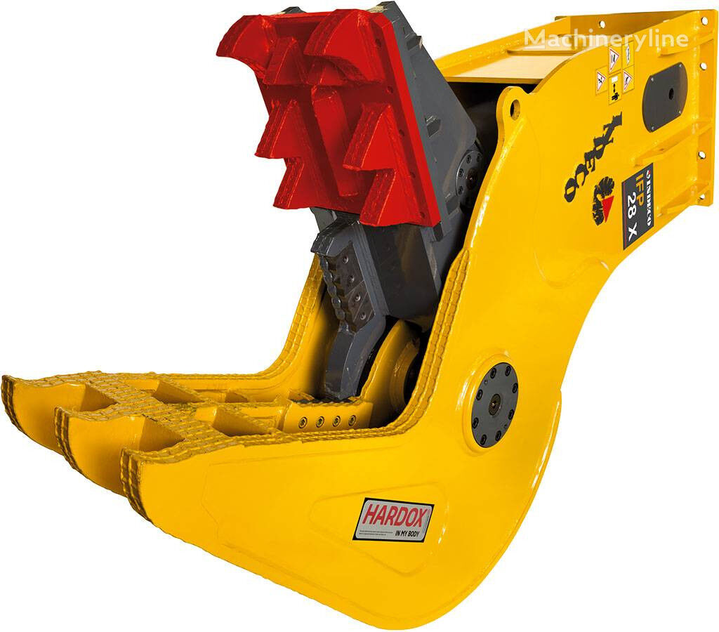 new Indeco IFP 28 X crushing bucket