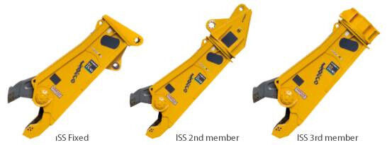 new Indeco ISS 30/50 hydraulic shears