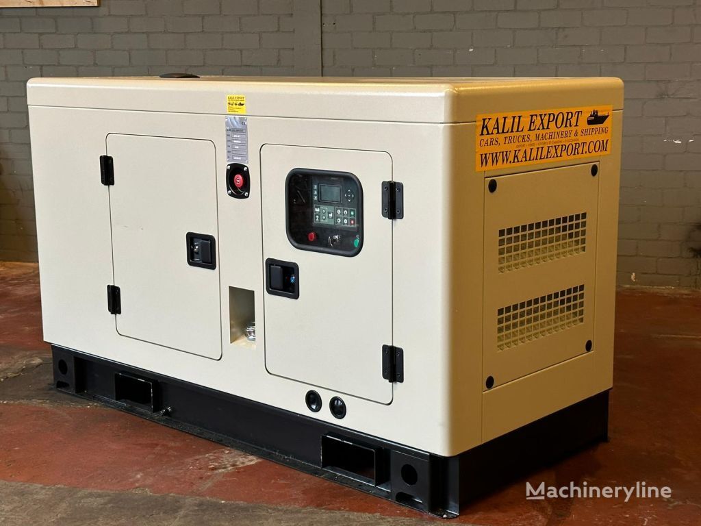 new Ricardo 50 KVA (40KW) Silent Generator 3 Phase 50HZ 400V New Unused many diesel generator