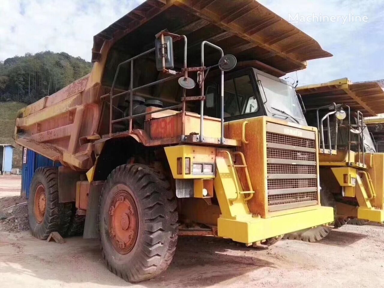 Komatsu HD465 komatsu truck mining haul truck