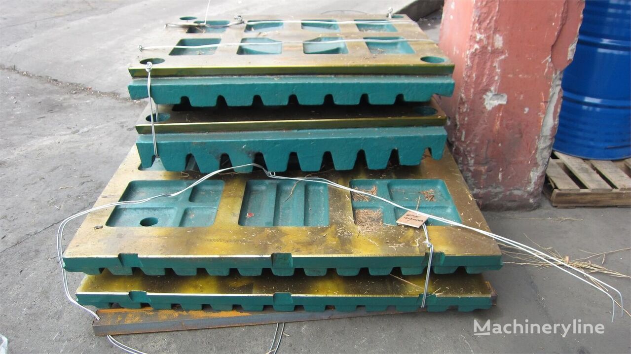 Jaw Plates Metso C100 | C110 | C125 | C140 for crushing plant